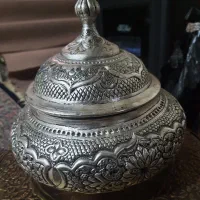 سماور و لاله قلم|کلکسیون اشیاء عتیقه|قم, نیروگاه|دیوار