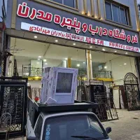 درب و پنجره آهنی آلومینیوم چوبی ضد سرقت UPVC|مصالح و تجهیزات ساختمان|نیشابور, خط کاشمر|دیوار