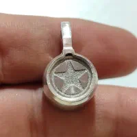 گردنی نقره حرز دستساز حرز جامع و کامل