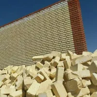 *( آجر و بلوک سفالین ) لفتون 5/5 سفالین 10 و 15|عمدهفروشی|اصفهان, باغ فدک|دیوار