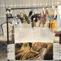 تابلو فرش دستباف/ پشم و ابریشم