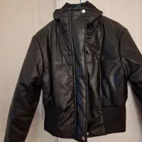 کاپشن چرم کوتاه نو