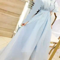 لباس مجلسی دخترونه آبی روشن
