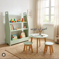 میز و صندلی کودک مدل گرد