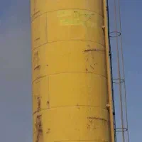 بچینگ یک متری راه ماشین و سیلو سیمان