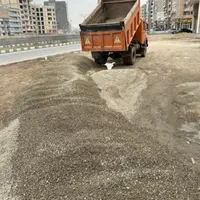 حمل انواع ماسه شسته شکسته ۰۶ خاک شن پوکه ماسه بادی