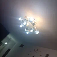 لوستر مولکولی|لوستر و چراغ آویز|پردیس, فاز ۱۱|دیوار