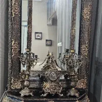 ساعت آیینه|آینه|قم, زنبیل آباد|دیوار