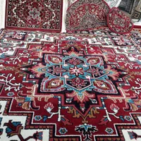فرش دایره ۱×۱هریس سنتی بیضی ۱×۱/۵سایز|فرش|تبریز, |دیوار