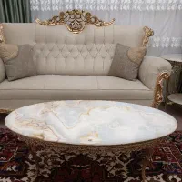 مبل ۸ نفره و میز برنجی|مبلمان خانگی و میز عسلی|تبریز, |دیوار