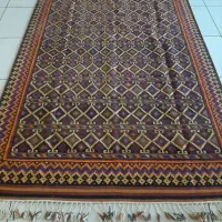۶ متری گلیم شیراز دو رو پشم و رنگ طبیعی