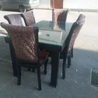 میز غذا خوری ۶نفره|میز و صندلی غذاخوری|بروجرد, |دیوار
