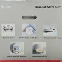 جارو رباتیک روبوراک مدل Qrevo Curv|جاروبرقی، جارو شارژی، بخارشو|تهران, شهرک هما|دیوار