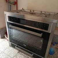 اجاق گاز فر دار در حد نو