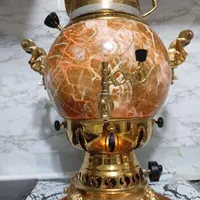 سماور گازی  برنجی سالم