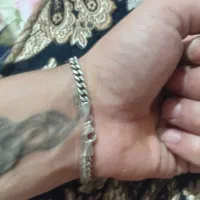 دستبندنقره ایتالیا بافت کارتیر معروف،کلکسیونی۳۳گرم|جواهرات|تهران, صاحب الزمان|دیوار