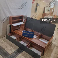 تخت‌ یک ونیم نفره الماس چوب (مدل T313-B )