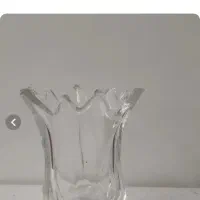 حباب شیشه ای لوستر طرح لاله