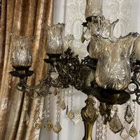دوعدد کنار سالنی بسیار انتیک وشیک|چراغ خواب و آباژور|مشهد, احمدآباد|دیوار
