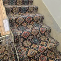 گلیم فرش سورمه ای