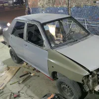 پراید تصادفی اماده