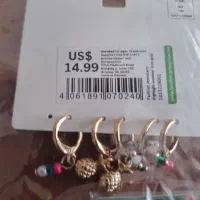 بدلیجات گوشواره های شیک و ناز برند iam