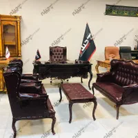 مبلمان اداری کلاسیک با ضمانت ۳ ساله میزمدیریت چوبی|مبلمان اداری|تهران, فاطمی|دیوار