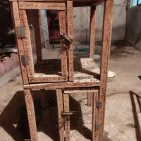 قفس چوبی 2طبقه و یک طبقه|لوازم جانبی حیوانات|کرمانشاه, |دیوار