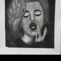 نقاشی سیاه قلم رنگ روغن حرفه ای با تمام تکنیک ها|تابلو، نقاشی، عکس|شهریار, شهرک اداری تندگویان|دیوار