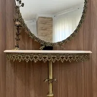 آینه و کنسول برنز
