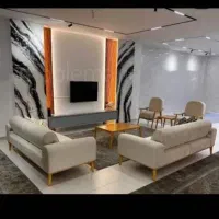 مبل ماهان کد ۵۰۴۰۳۰|مبلمان خانگی و میز عسلی|لردگان, |دیوار