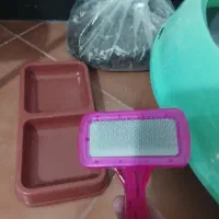 ظرف خاک گربه با بیلچه