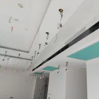 کناف و خرده کاری کناف. کلیک (سقف های شبکه ای)