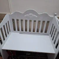 تخت نوزاد کنار تخت مادر|تخت و صندلی بچه|اصفهان, شهرستان|دیوار