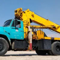 نیسان دیزل ده چرخ کارت جرثقیل باکف بدون دستگاه