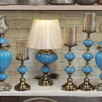 ست شمعدان و آباژورهای  خاص و زیبا|صنایع دستی و سایر لوازم تزئینی|گرگان, |دیوار