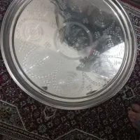 سینی استیل سایز بزرگ و نو