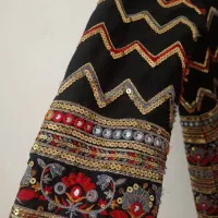 لباس تمام سوزن دوزی|لباس|زرند, |دیوار