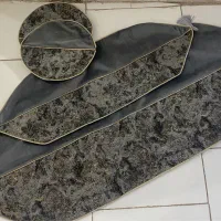 سرویس اشپزخانه رومیزی مخمل|سفره، حوله، دستمال آشپزخانه|مشهد, آبکوه|دیوار