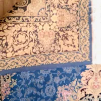 یک تخته فرش ۱۲ متری ابریشم گونه فرهی در حد آکبند|فرش|تهران, ونک|دیوار