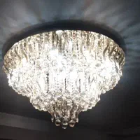 لوستر تمام کریستال خارجی