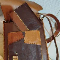 کیف رودوشی تکه دوزی چرم|کیف، کفش، کمربند|تهران, اوین|دیوار