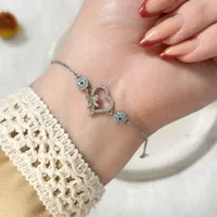 دستبند نقره کد001700جواهری روکش طلا کادویی تولد|بدلیجات|تبریز, |دیوار