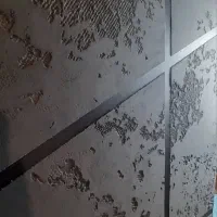 اجرای تخصصی میکروسمنت پتینه نقاشی دکوراتیو ورق طلا|خدمات پیشه و مهارت|آمل, |دیوار