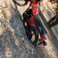 موتور تریل ایکسل|موتورسیکلت|گچی, |دیوار