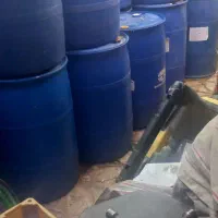 بشکه ۲۲۰ لیتری درب کوچک سه لایه درحد نو