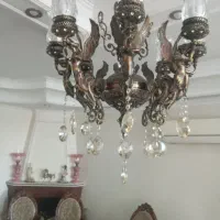 ۳عددلوستر برنزی شیک کم یاب  کیلوی ۹۰۰ تومان|لوستر و چراغ آویز|نسیم‌شهر, |دیوار