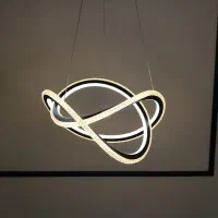 لوستر پاییون دو طرف نور