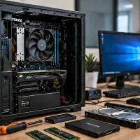 تعمیر و ارتقای کامپیوترهای شرکتی در محل ADICON IT