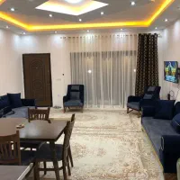 فرش ۹ متری رنگ کرم نسکافه ای دو عدد در حد نو